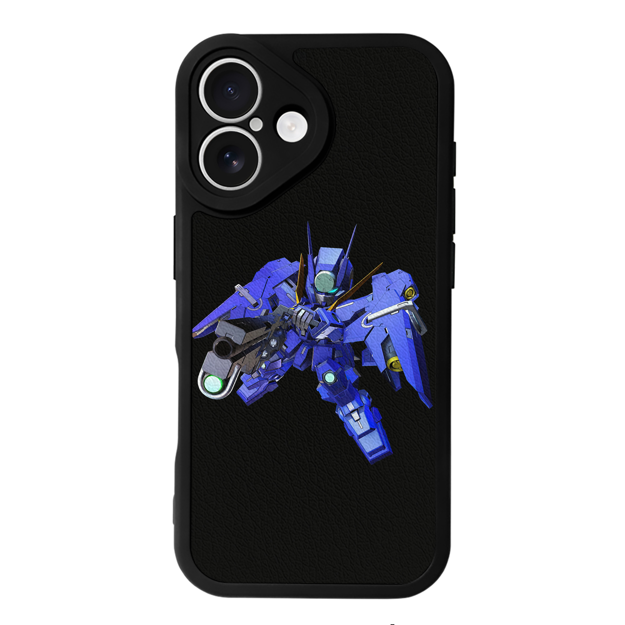 （画像用） 機動戦士ガンダム Mobile Suit Gundam 【iPhone 16シリーズ対応】シリコンスマホケース（レザー調） 材質：シリコン